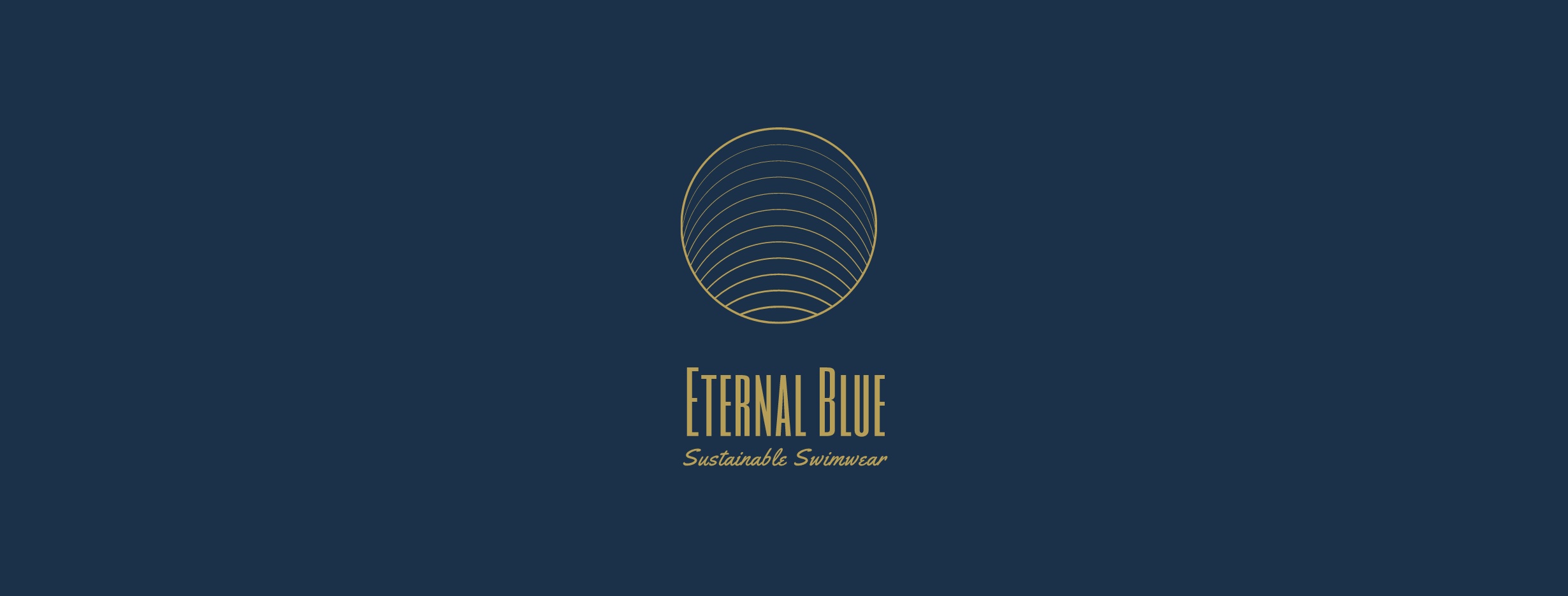 Eternal Blue Sustainable Swimwear